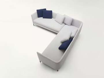 KIMONO - Corner fabric sofa with removable cover by Paola Lenti - view 2